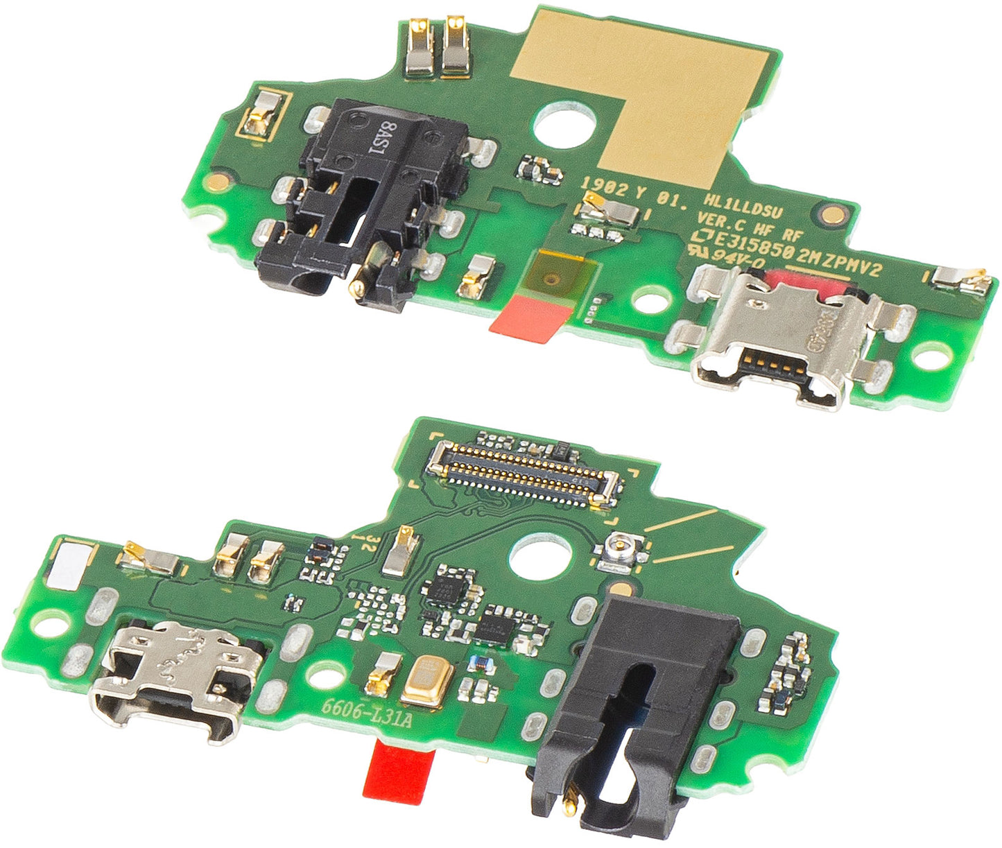 Doska s konektorom Nabíjania - Audio - Mikrofón Honor 9 Lite, Swap 02351SYN