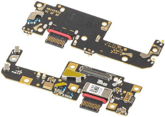 Doska s konektorom nabíjania - Mikrofón Honor Magic V2, Swap