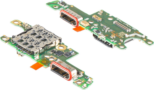 Doska s konektorom nabíjania - Mikrofón - Modul čítačky SIM Honor Magic8 Lite, Servisný balík 0235ARVX