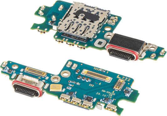 Doska s konektorom nabíjania - Mikrofón - Modul čítačky SIM karty Samsung Galaxy S26 S942, Service Pack GH96-20820A