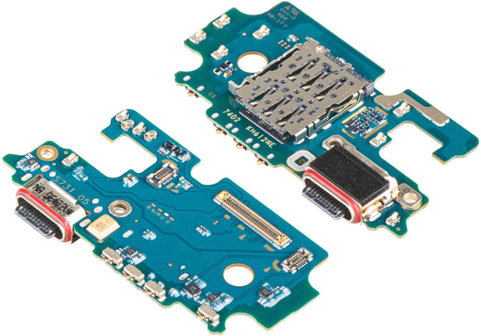 Doska s konektorom nabíjania - Mikrofón - Modul čítačky SIM karty Samsung Galaxy S25 FE, Service Pack GH96-20363A