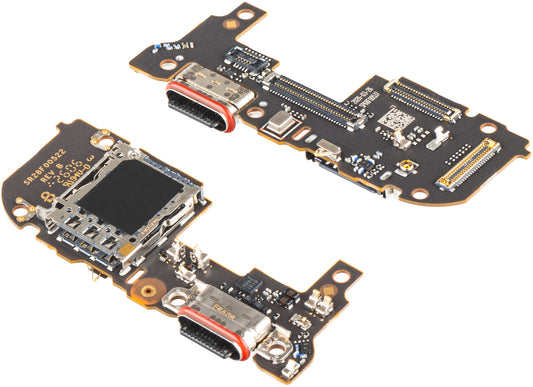 Doska s konektorom nabíjania - Mikrofón - Modul čítačky SIM Motorola Edge 70 Pro, Service Pack 5B28C32413