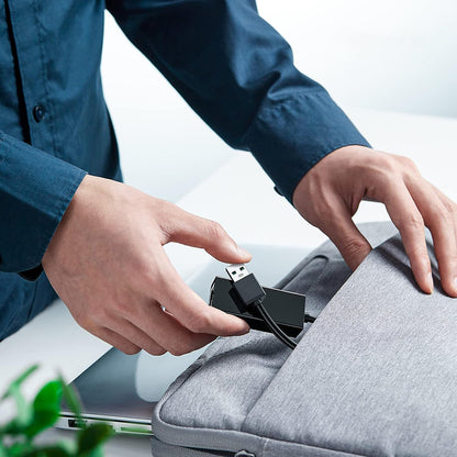 Sieťová karta Techsuit AC19, RJ45, USB, Čierna