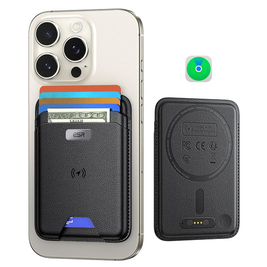 Peňaženka MagSafe, ESR, Classic Geo, Čierna