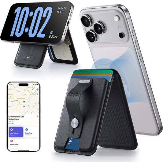 Peňaženka MagSafe, ESR, Findy my Wallet, Čierna