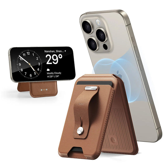 Peňaženka MagSafe, ESR, Findy my Wallet, Hnedá