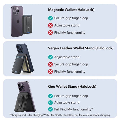 Peňaženka MagSafe, ESR, Findy my Wallet, Hnedá