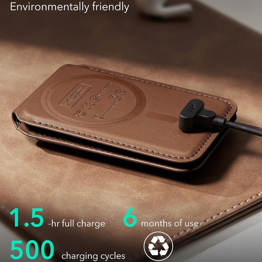 Peňaženka MagSafe, ESR, Findy my Wallet 5C, Hnedá