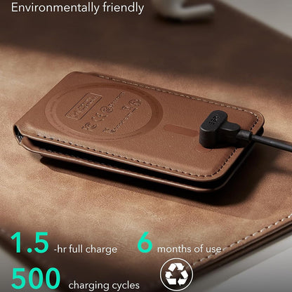 Peňaženka MagSafe, ESR, Findy my Wallet 5C, Hnedá