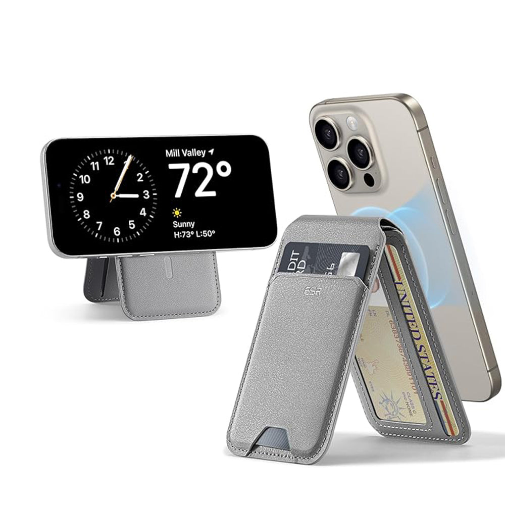 Peňaženka Magsafe, ESR, Sivá