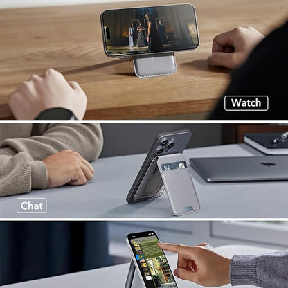 Peňaženka Magsafe, ESR, Sivá