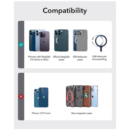 Peňaženka Magsafe, ESR, Čierna