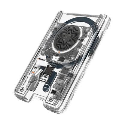 Peňaženka MagSafe, Spigen, Ultra Hybrid Zero One, Transparentná AFA11403