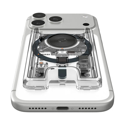 Peňaženka MagSafe, Spigen, Ultra Hybrid Zero One, Transparentná AFA11403