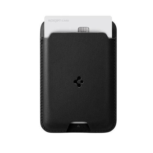 Peňaženka MagSafe, Spigen, Valentinus MagFit 2 karty, čierna AMP02284