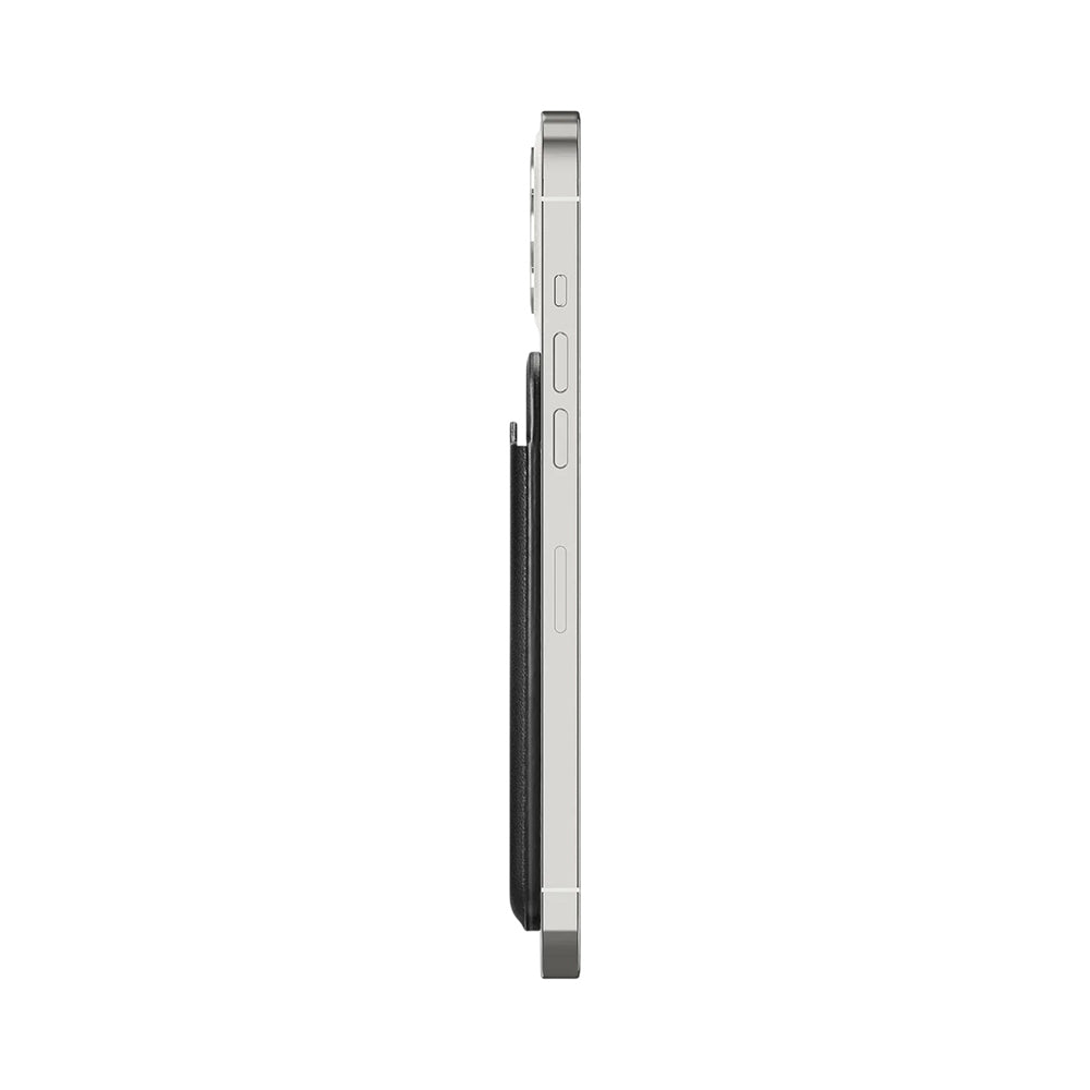 Peňaženka MagSafe, Spigen, Valentinus MagFit 2 karty, čierna AMP02284
