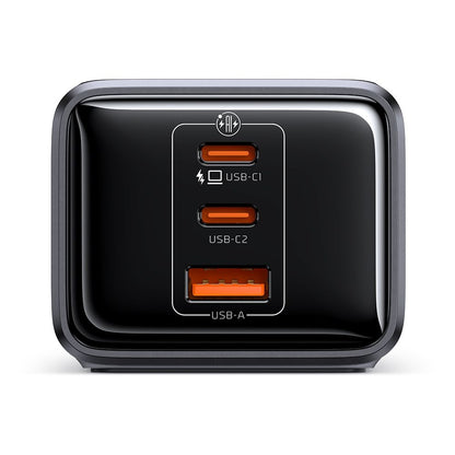 Predlžovač McDodo CH-0620, 3 x Schuko - 1 x USB-A - 2 x USB-C, čierny