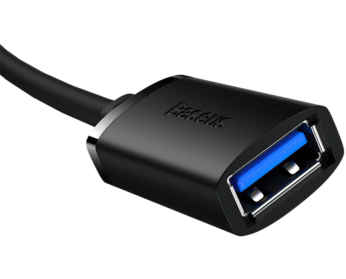 Predlžovací kábel USB 3.0 Baseus AirJoy Series, 1m, Čierny B00631103111-00