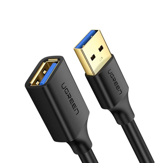 Predlžovací kábel USB 3.0 UGREEN US129, 5m, čierny