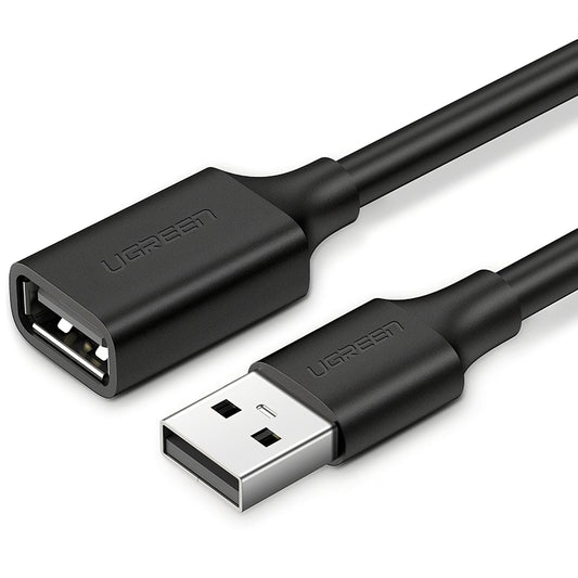Predlžovací USB kábel UGREEN US103, 5m, čierny