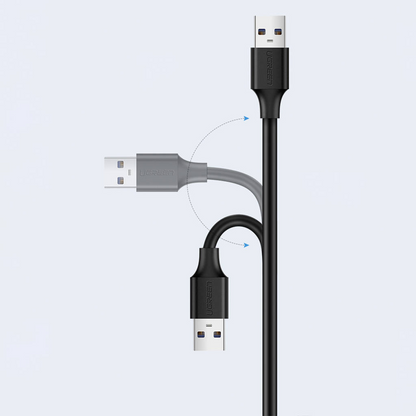 UGREEN US103 USB Extension Cable, 3m, Black