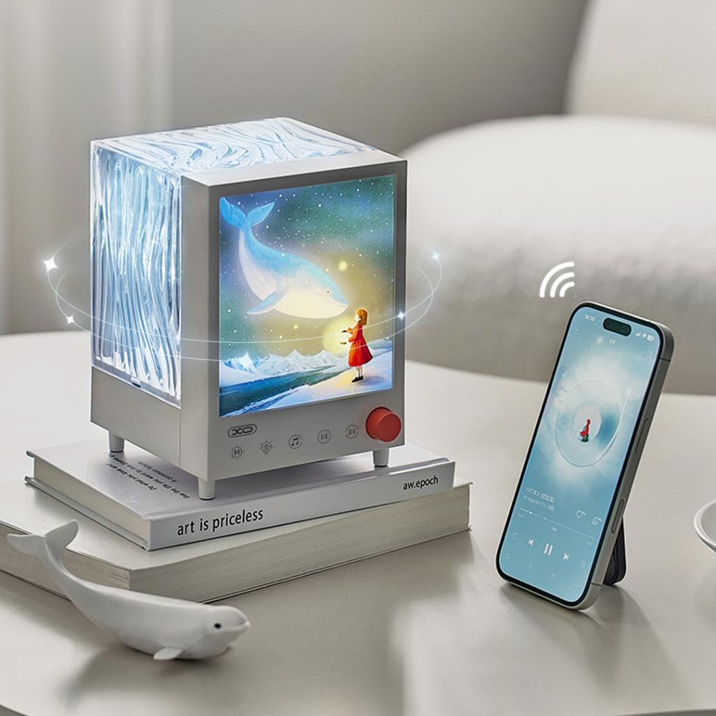 Laserový projektor XO Design OZ14 Aurora, Biela