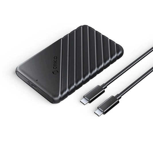 Rack Orico 25PW1C-C3 pre HDD / SSD SATA 2,5 palca, USB-C, čierny