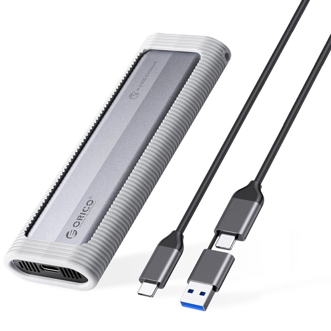 Orico AXM2F-V1 stojan pre SSD SATA M.2 NGFF, sivý