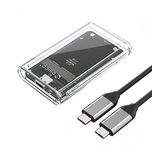 Rack Orico TC10-MS pre SSD mSATA, priehľadný