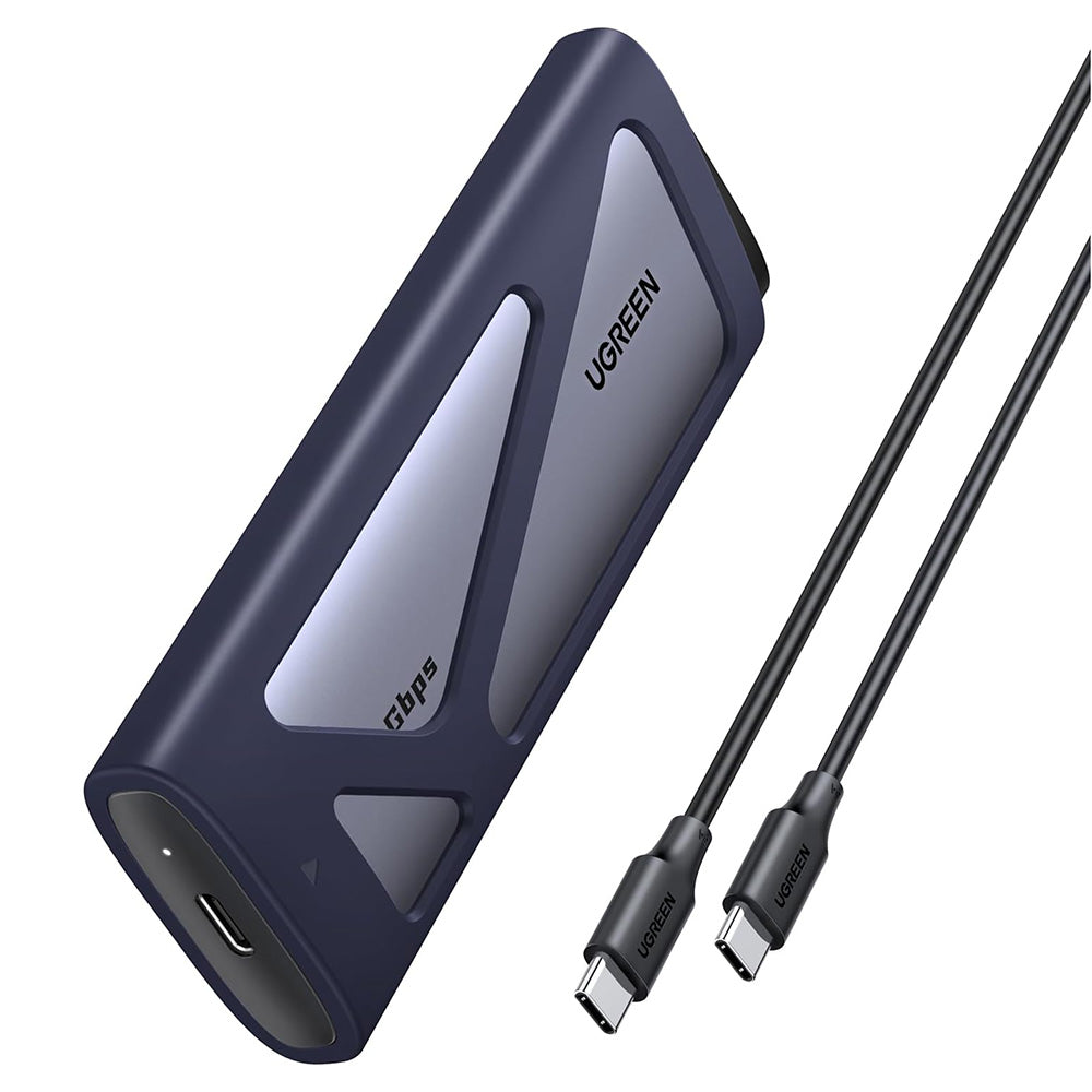 Rack UGREEN CM767 (55150) pre SSD M.2 NVMe, Sivý