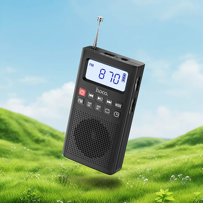Prenosné rádio HOCO HI51, čierne