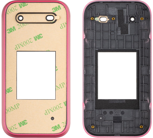 Kryt Shell pre HMD 2660 Flip, červený