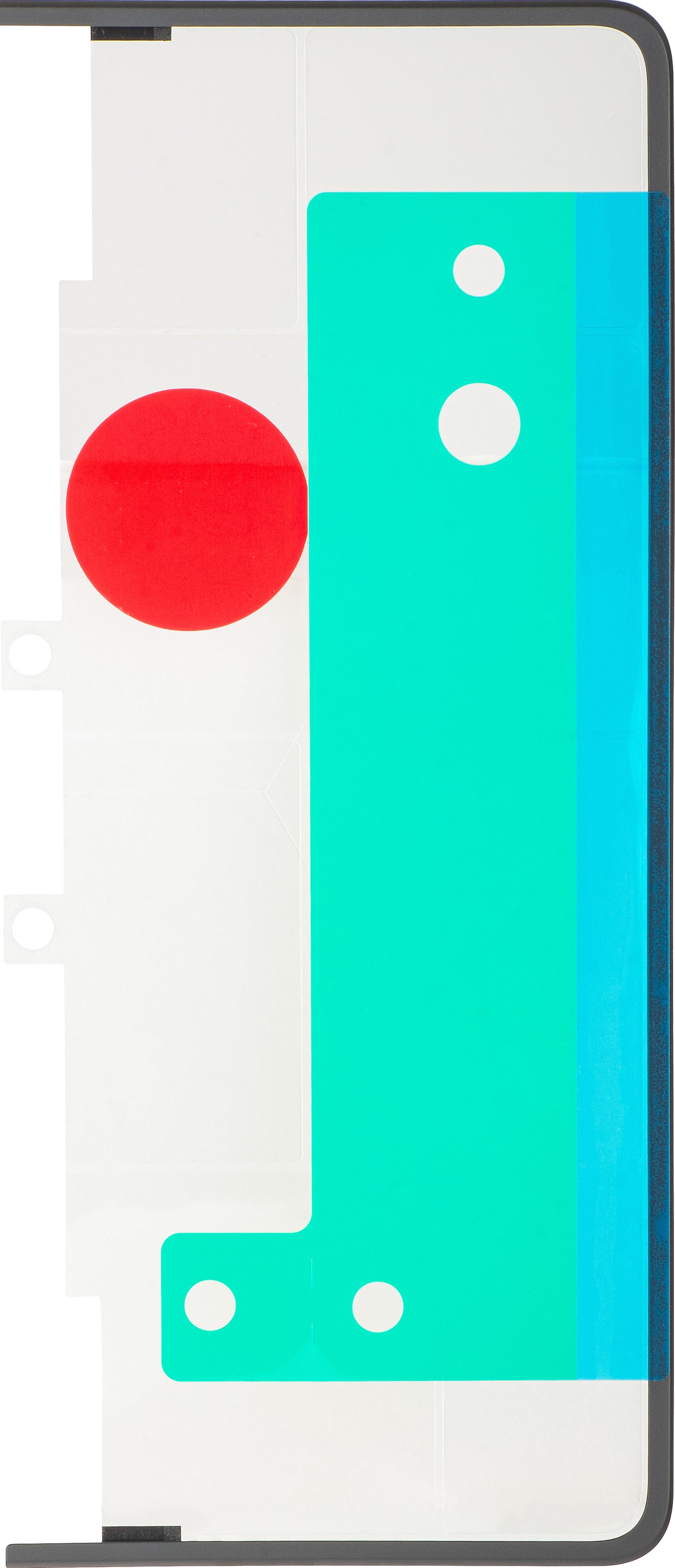Rám Displeja Huawei Mate X7, Typ 1, Pod Vnútorný, Čierna, Servisný Balík 51691206
