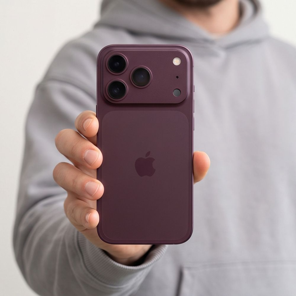 Ochranný rám zadného fotoaparátu Tech-Protect Camalloy Fit+ pre Apple iPhone 18 Pro, hliníkový, bordový