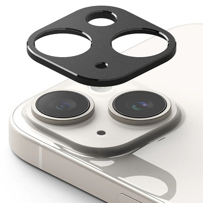 Rám ochrany zadnej kamery Ringke Styling pre Apple iPhone 15 Plus / 15, Hliník, Čierna