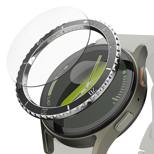 Ochranný rámik Ringke Premium Styling pre Samsung Galaxy Watch7 44mm, Model 4, Čierny