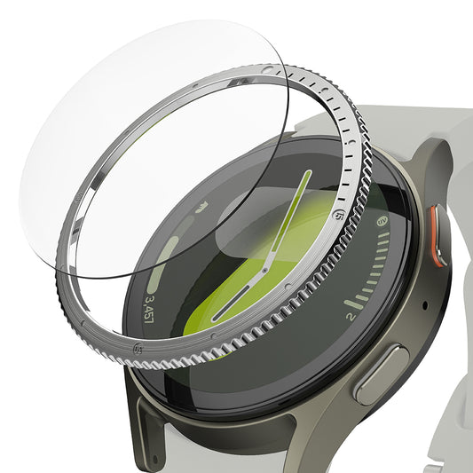 Rám Ochrany Ringke Styling pre Samsung Galaxy Watch7 40mm, Model 7, Strieborný