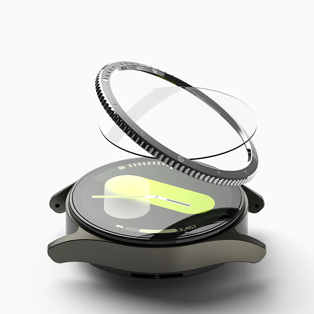 Rám Ochrany Ringke Styling pre Samsung Galaxy Watch7 40mm, Model 7, Strieborný