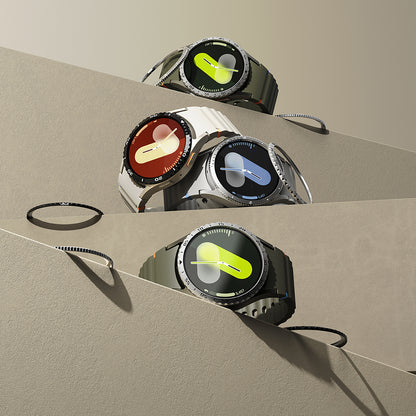 Rám Ochrany Ringke Styling pre Samsung Galaxy Watch7 40mm, Model 7, Strieborný