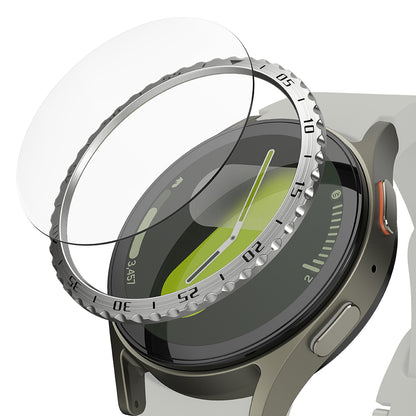 Rám Ochrana Ringke Styling pre Samsung Galaxy Watch7 44mm, Model 5, Strieborná