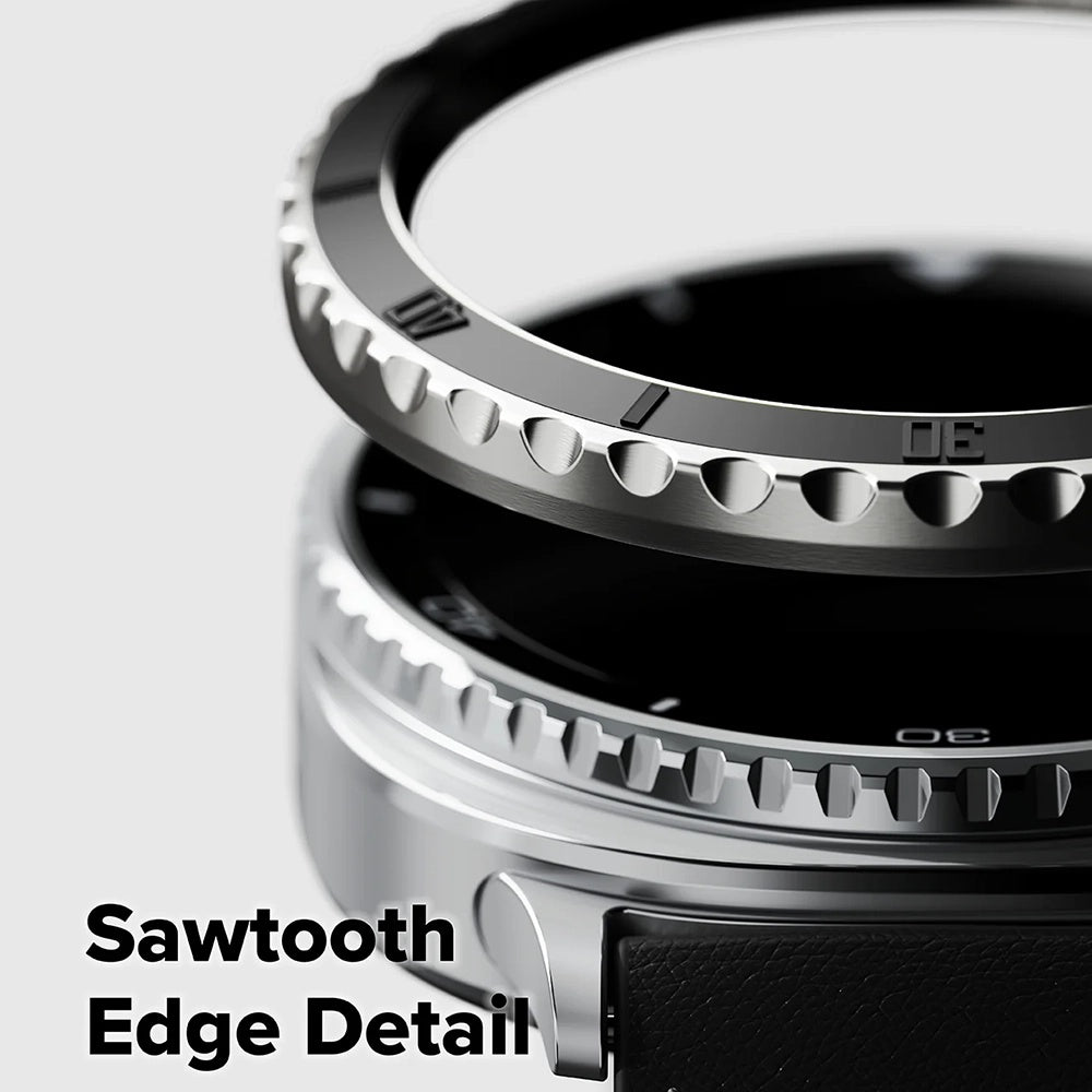 Rám Ochrana Ringke Premium Styling pre Samsung Galaxy Watch8 Classic, Čierna