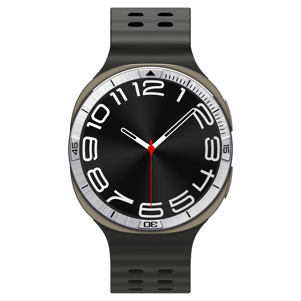 Rám Ochrany Spigen Tune Pilot pre Samsung Galaxy Watch8 44mm, Strieborný