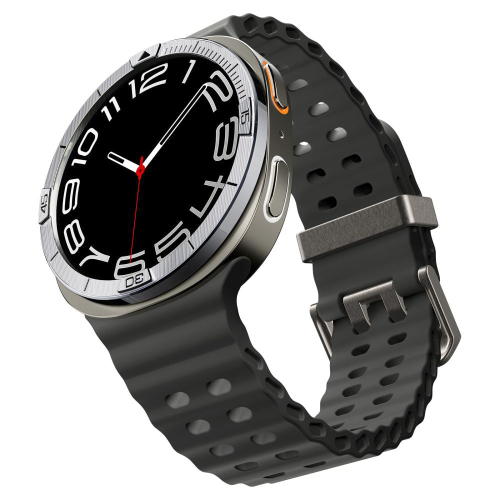 Rám Ochrany Spigen Tune Pilot pre Samsung Galaxy Watch8 44mm, Strieborný