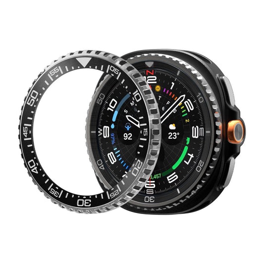 Rám Ochrany Spigen Tune Pro Diver pre Samsung Galaxy Watch8 Classic, Čierna
