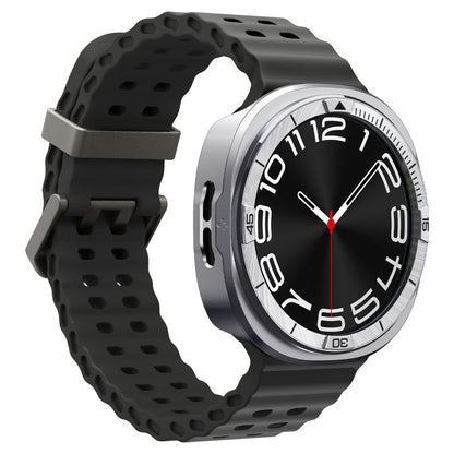 Rám Ochrana Spigen Tune Pro Pilot pre Samsung Galaxy Watch8 44mm, Strieborná