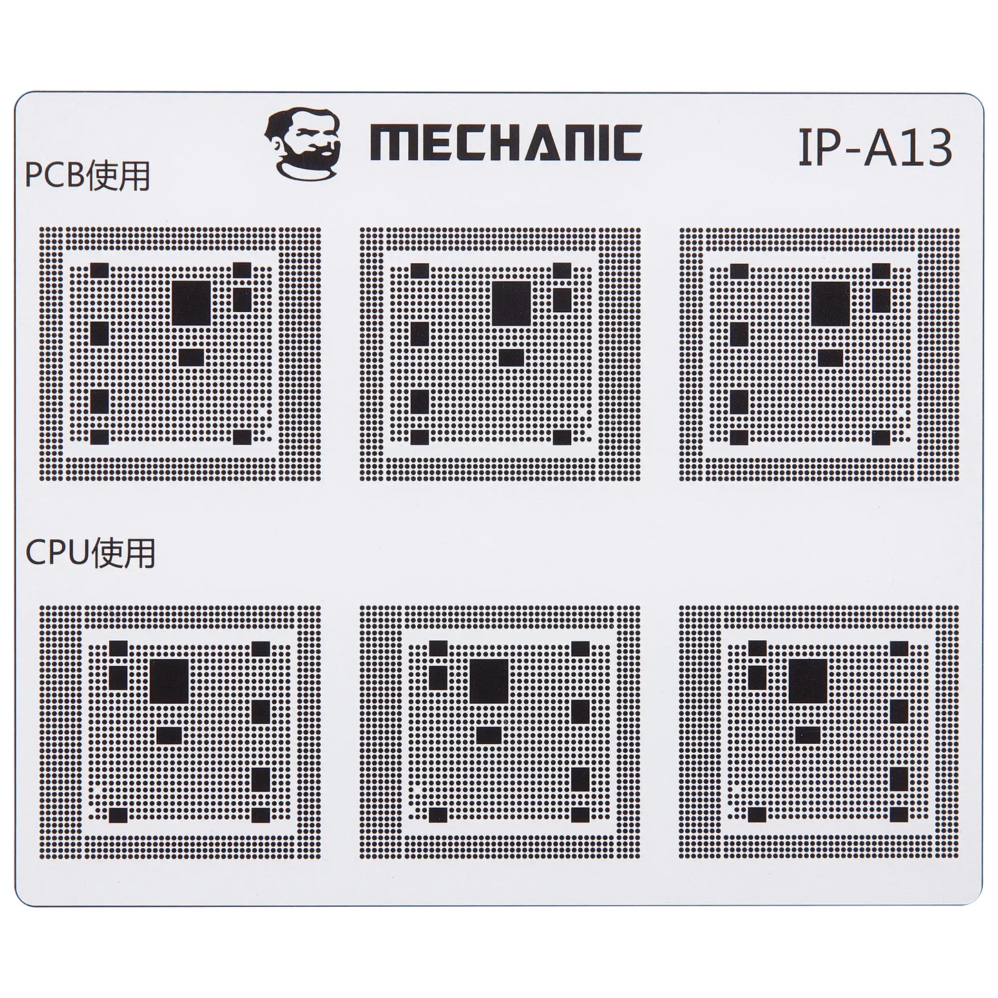 CI Mechanic Isolation Template for Apple iPhone 6 - 16 Series