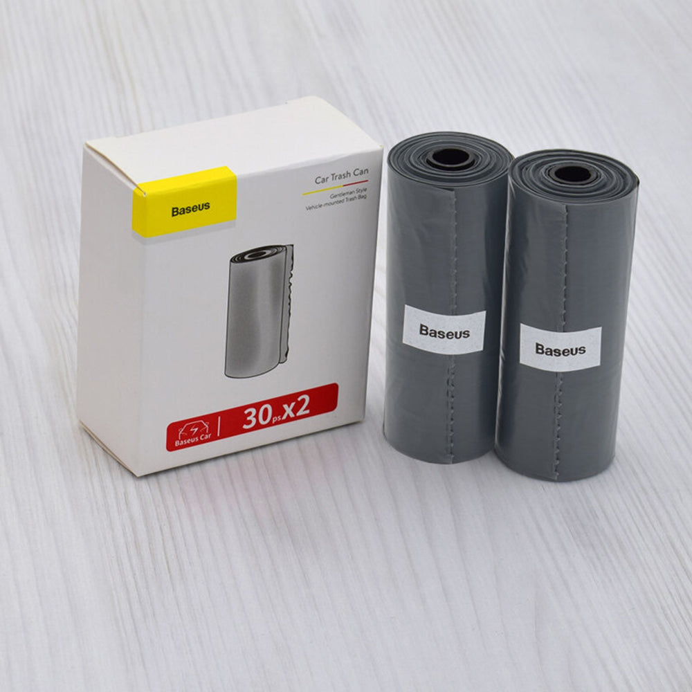Baseus Gentleman Style Trash Bag for Car Bin, Set of 60 Pieces CRLJD-0G