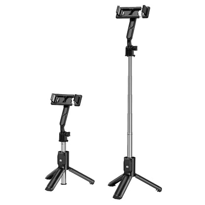 Selfie Stick Bluetooth Borofone BY14 Graceful, 4,5 palca - 7 palca, Čierny