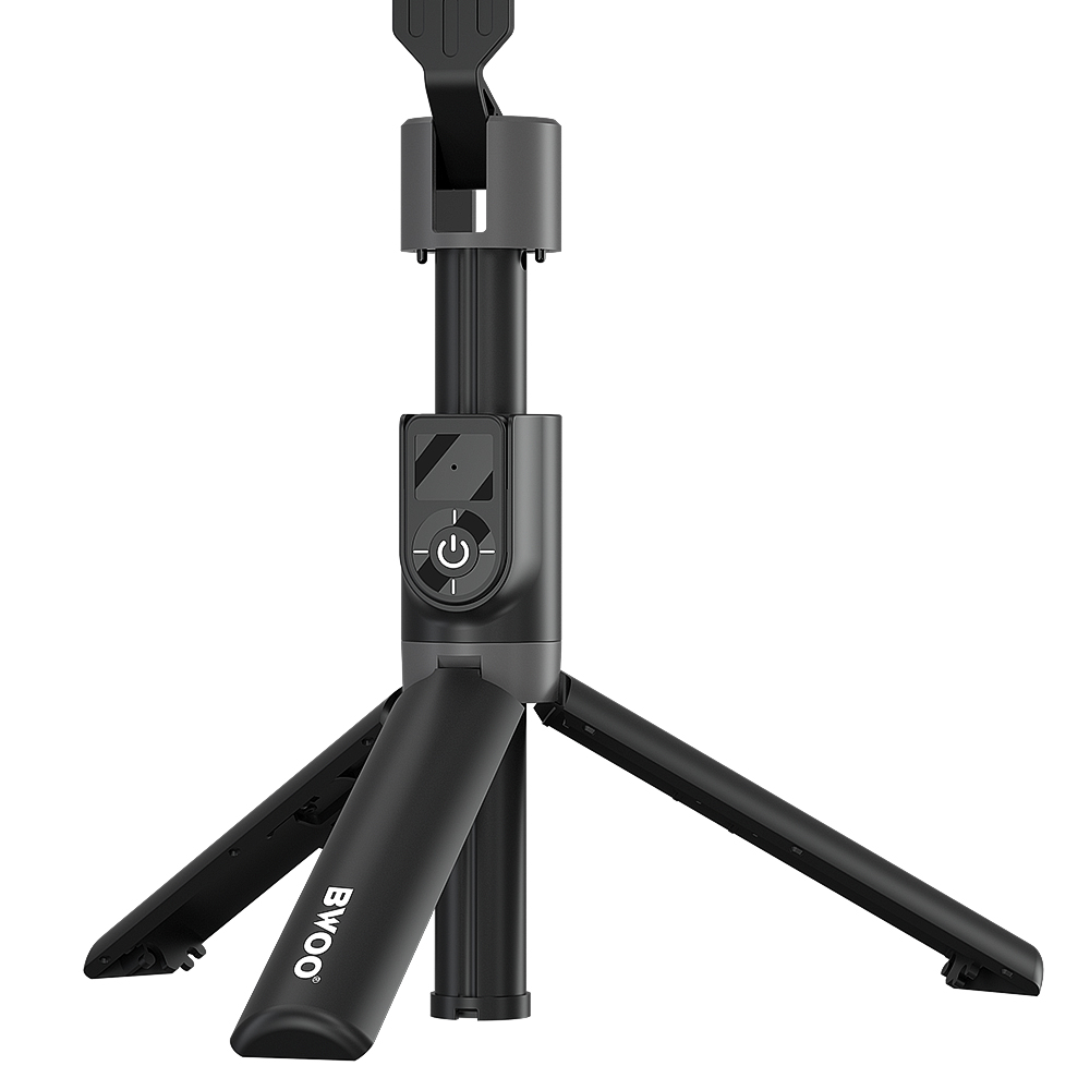 Selfie tyč Bluetooth BWOO BO-ZP14, univerzálna, čierna