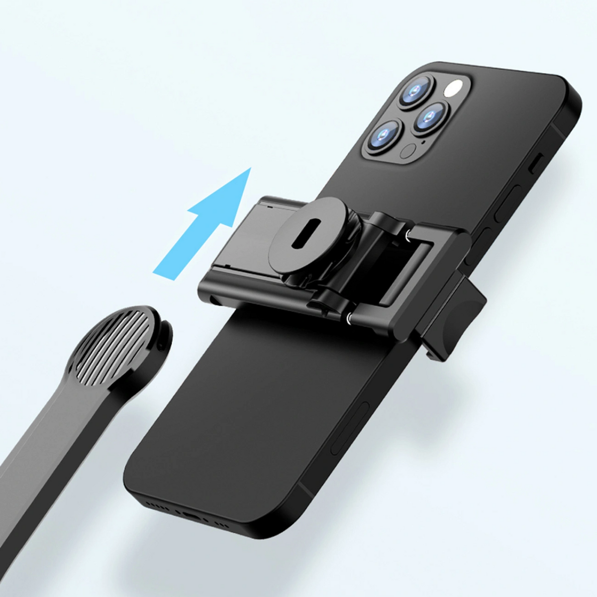 Selfie tyč Bluetooth Dudao F18S 4v1, univerzálna, čierna